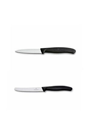 Victorinox Sebze Bıçağı Seti 2'li Siyah 