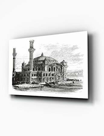Ortaköy Camii Karakalem