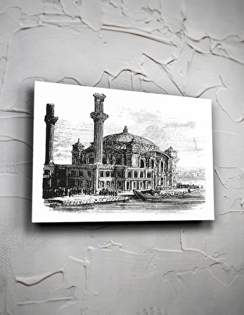 Ortaköy Camii Karakalem