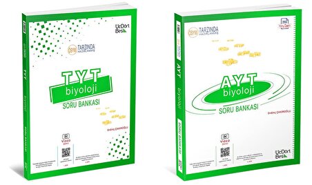 Üçdörtbeş Yayınları Tyt Ayt Biyoloji Soru Bankası Seti 2023