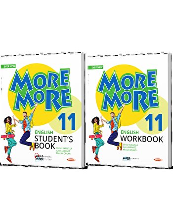 More & More 11. Sınıf Students Book + Workbook 2023