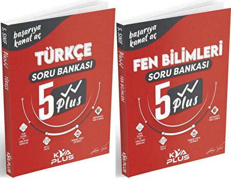 Kva 5. Sınıf Türkçe + Fen Bilimleri Plus Soru Seti 2 Kitap 2023