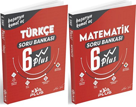 Kva 6. Sınıf Türkçe + Matematik Plus Soru Seti 2 Kitap 2023
