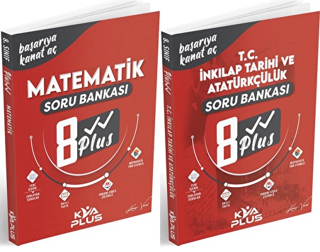 Kva 8. Sınıf Lgs Matematik + İnkılap Plus Soru Seti 2 Kitap 2023