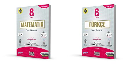 Üçgen 2024 8. Sınıf Lgs Matematik + Türkçe Soru Bankası Seti 2 Kitap