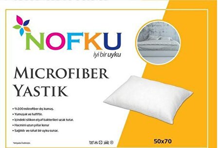Nofku Microfiber Yastık 50X70
