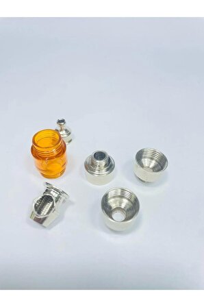 Minik Ceplik Metal Pipo /6cm+grinder
