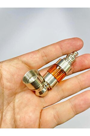 Minik Ceplik Metal Pipo /6cm+grinder