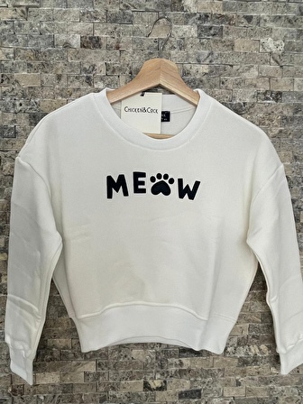 Kadın Crop Sweat