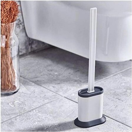 Mobgift Wc Tuvalet Fırçası Silikon Bükülebilir Uçlu Temizlik Fırçası
