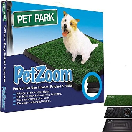 mobgift Pet Zoom Pet Park Köpek Tuvaleti 64X51X3,8CM