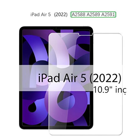 Apple iPad Air 5. Nesil 10.9" inç (2022) Tablet Nano Kırılmaz Ekran Koruyucu