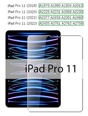 Apple iPad Pro 11 (2018) 11" inç Tablet Nano Kırılmaz Ekran Koruyucu