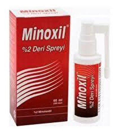 Minoxil Forte %2 Deri Spreyi 60 ml.
