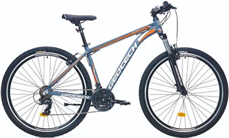 Geotech Mode 29 Econ 3 29 Jant 21 Vites Dağ Bisikleti Gri - Turuncu 46cm