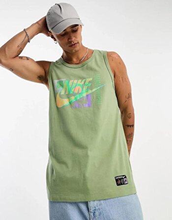 Nike M Nsw Festıval Hbr Erkek Yeşil T-Shirt