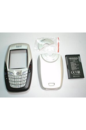 Nokia 6600 Kapak Ve Tuş Takımı+sıfır Batarya