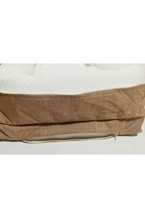 Miraç Tekstil Çantalı Taşınabilir Reflü Yatağı Anne Çantası Miraç
