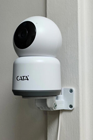 Cata Ct-4050 IP Kamera İçin Özel 3D Baskılı Duvar Montaj Aparatı (Kamera dahil değildir)