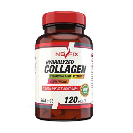 Vitamin C Glutathione Hydrolyzed Collagen Hyluronic Acid 120 Tablet Kolajen