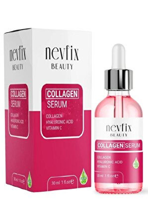 Beauty Collagen Hyaluronic Acid Vitamin C Serum 30 Ml Aloe Vera