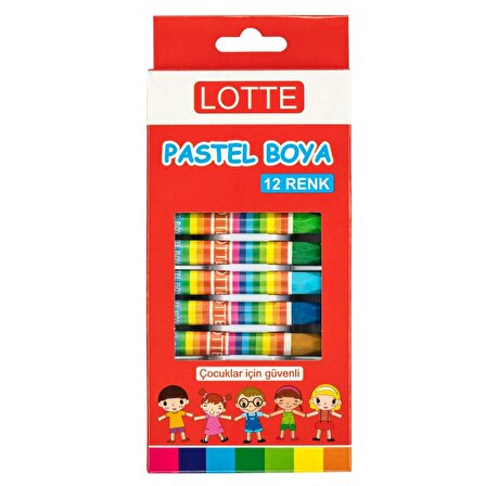 Lotte Pastel Boya Seti 12 Renk