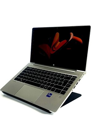 Bütün Markalarla Uyumlu  Kolay Yükseklik  Ayarlı  Katlanabilir Paslanmaz Metal Laptop Standı