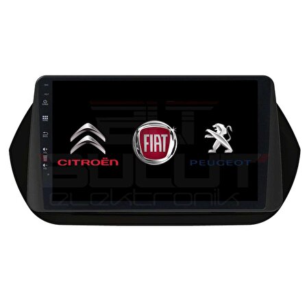 Citroen Nemo Fiat Fiorino Peugeot Bipper Android Multimedya Sistemi (2009-2019) 2 GB Ram 32 GB Hafıza 8 Çekirdek İphone CarPlay Android Auto Avgo