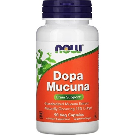 Now Foods¸ Dopa Mucuna¸ 90 Veg Capsul. USA