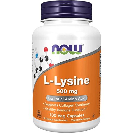 Now L-Lysine 500 mg 100 Tablets