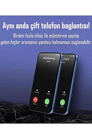 Fineblue Mikrofon Kumandalı Interkom Bluetooth Kulaklık V5.2 Çift Telefon	