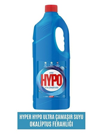 Hyper Hypo Ultra Okaliptus Ferahlığı Normal Sıvı Çamaşır Suyu 3 kg