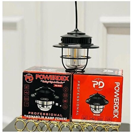 POWERDEX PD-4545 TAŞINABİLİR ŞARJLI KAMP LAMBASI