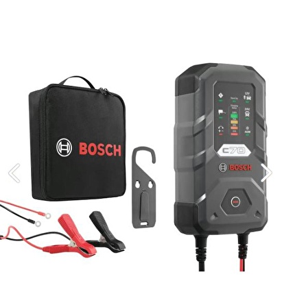 Bosch C70 Akü Şarj Cihazı 12/24V