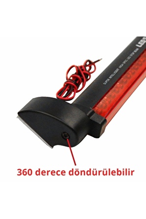 3.led Fren Stop Lambası 32 Ledli 28 Cm - Cam Içi Stop Lambası 32 Ledli Uyumlu