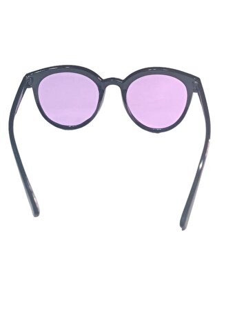 oval lila cam çocuk güneş gözlüğü