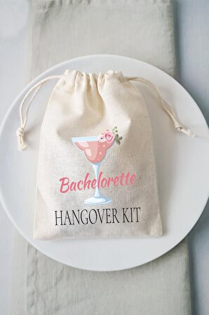 Bachelorette Party Hangover Kit Kesesi - 10 Adet