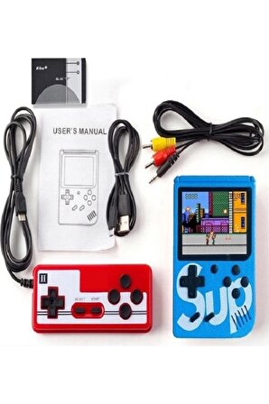 400 Nostalji Oyunlu Mini Atari Gameboy  Gamebox Oyun Konsolu Gameboy Sup Atari