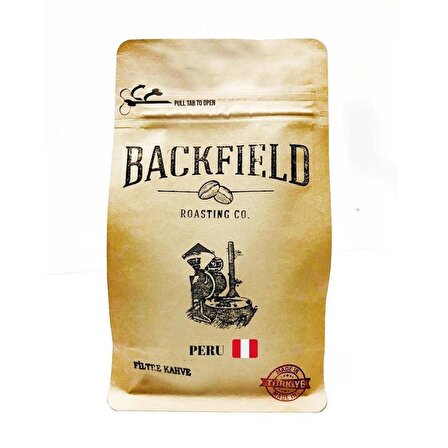 Backfield Roasting Co. Peru Perhusa Çekirdek Kahve 250gr.