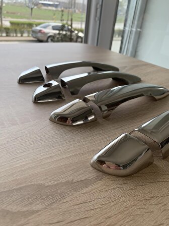 Peugeot 3008 Krom Kapı Kolu 2017 Ve Sonrası Paslanmaz Çelik