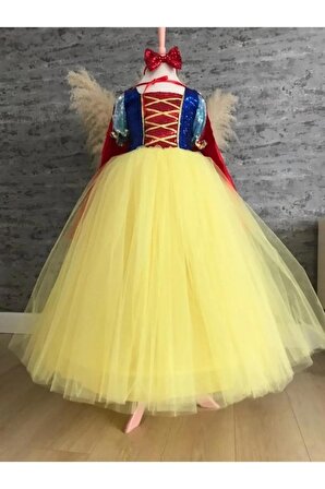 pamuk prenses kostüm çocuk abiye elbise doğum günü kız çocuk elbise pamuk prenses elbisesi