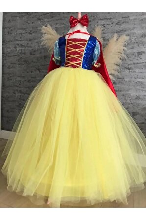 pamuk prenses kostüm çocuk abiye elbise doğum günü kız çocuk elbise pamuk prenses elbisesi