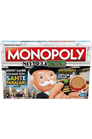 Monopoly Şifreli Para F2674 Lisanslı Ürün