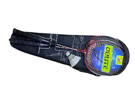 CKSPOR Pro 606  Çantalı  Badminton Seti 2 Adet Badminton Raketi 1 Adet  Badminton Topu PRO SET