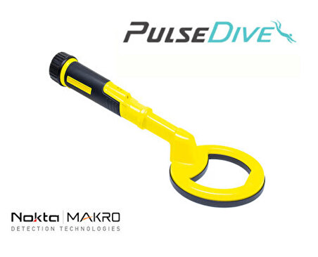 PulseDive Scuba Dedektör - Tekli 20 Cm Sarı