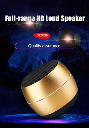 SENXİN Mini Top Bluetooth Hoparlör (Speaker)