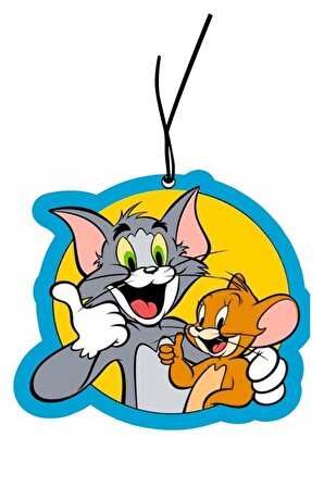 Tom Ve Jerry Tasarımlı Dekoratif Araba Oto Kokusu Ve Aksesuarı