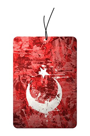 Türk Bayrağı Dekoratif Araba Oto Kokusu Ve Aksesuarı
