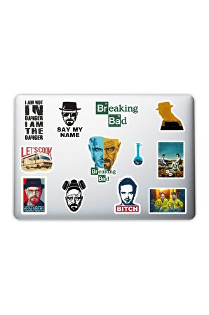 Breaking Bad Dekoratif Laptop Notebook Tablet Telefon Sticker Set 013