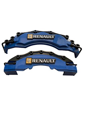 Paspasgarajı Renault Kaliper Kapağı 4 adet ( Renk Seçeneklerimiz Mevcuttur ) Mavi